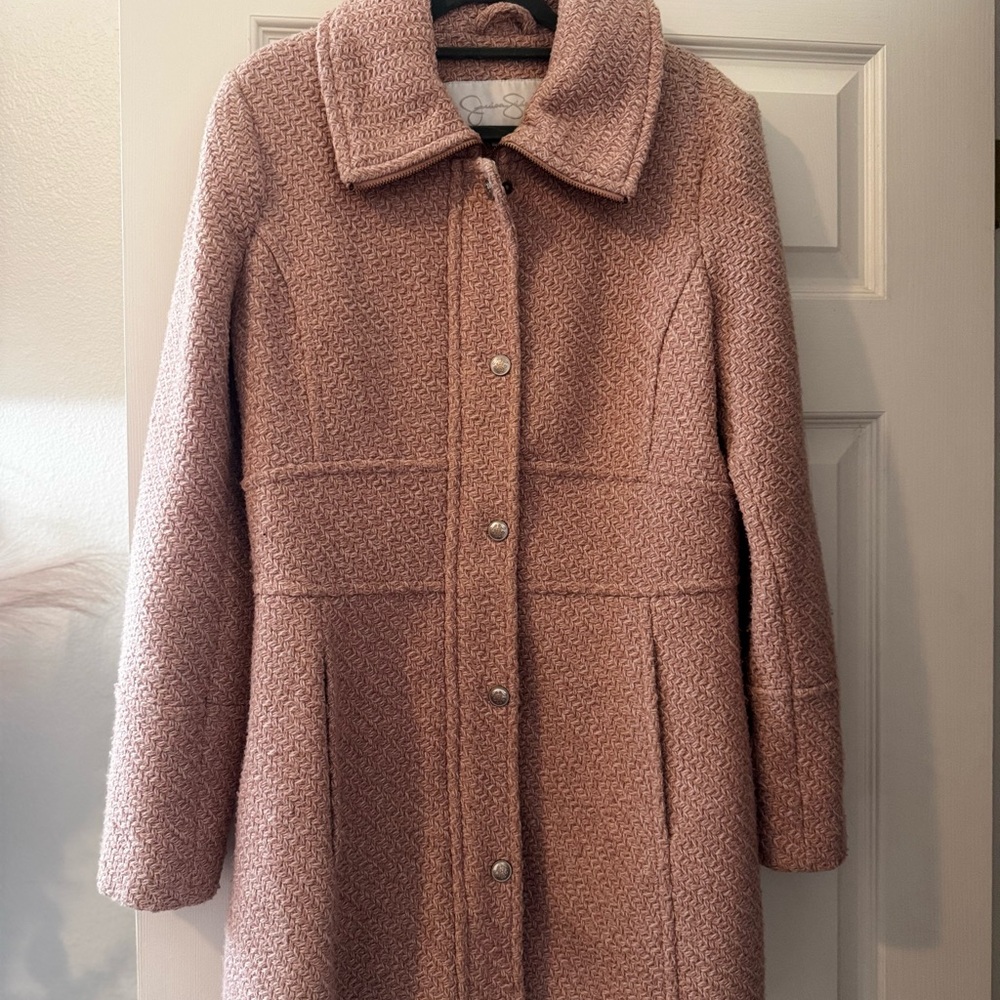 Jessica Simpson Pink Teddy Jacket